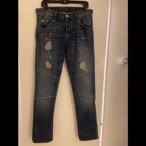 J Brand Bearden Moto Jeans - Picture 1 of 7